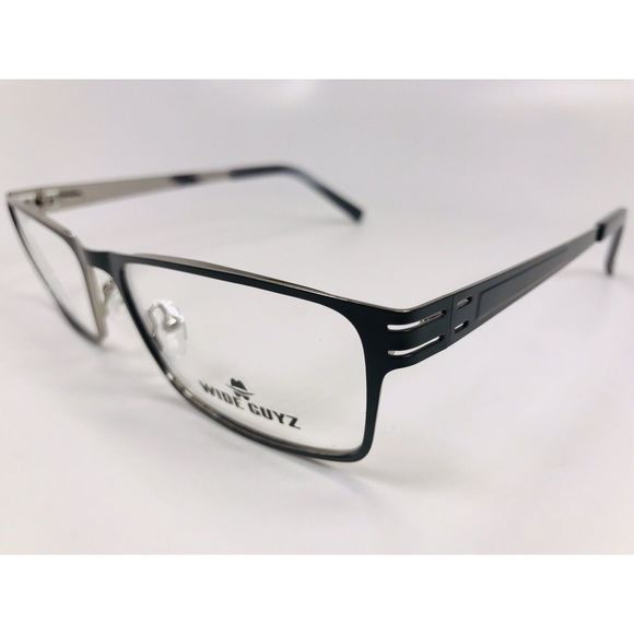 New Wide Guyz Black BOSS Eyeglasses 58mm for The Stylish Large Man - Picture 4 of 12
